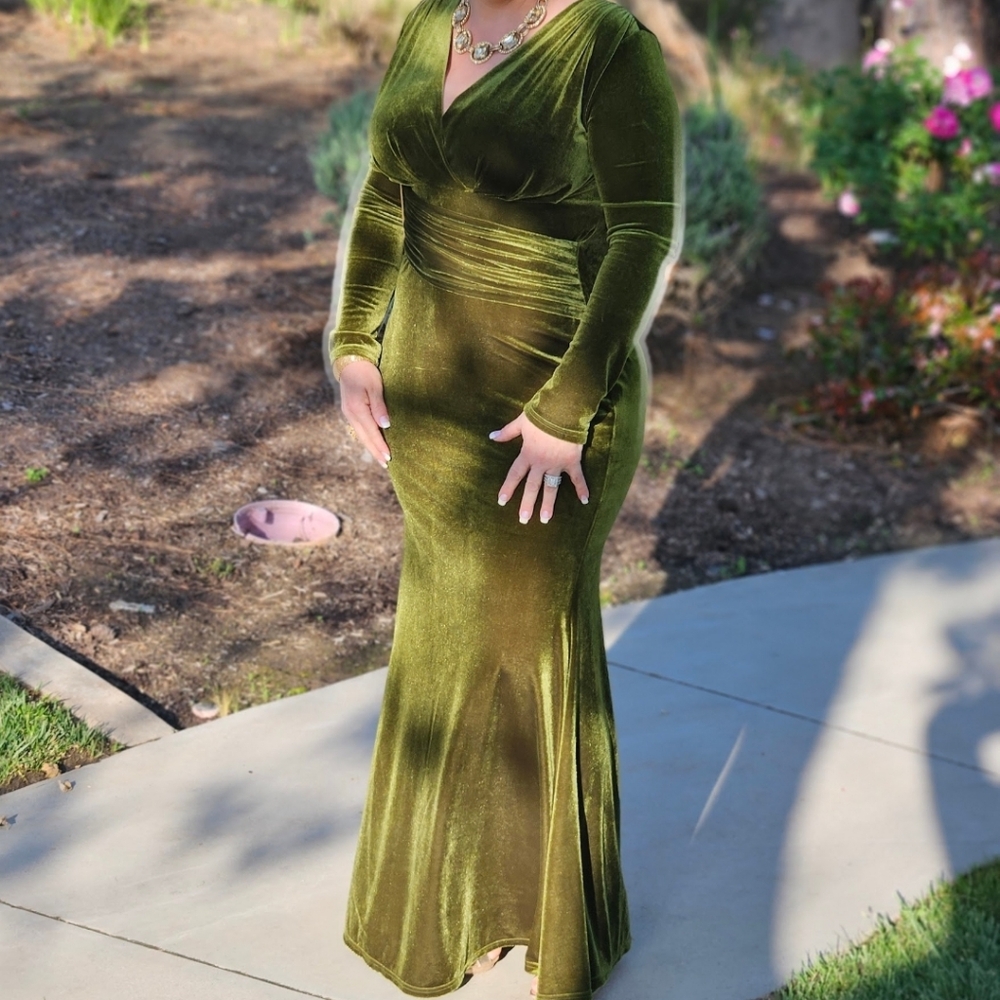 Formal Velvet Dress